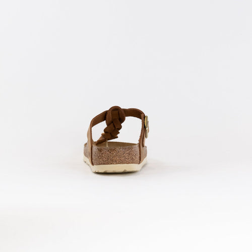 Gizeh Braided Geöltes Leder (Damen) - Cognac