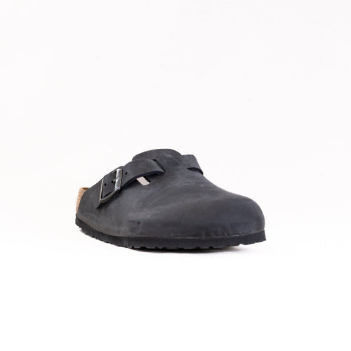 Boston (Unisex) - Schwarz Geöltes Leder