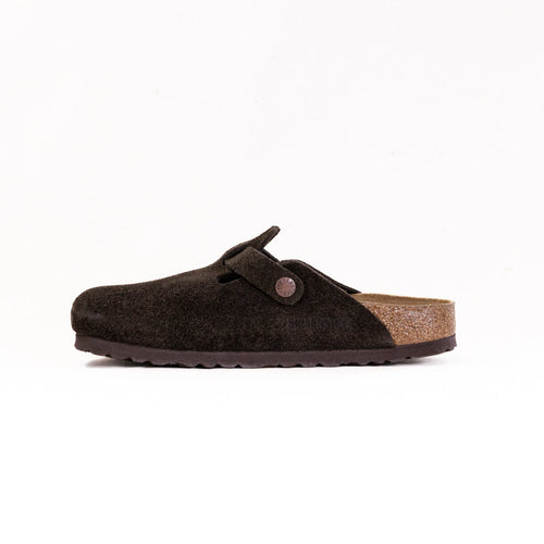 Boston Weiches Fußbett (Unisex) - Mocha Veloursleder