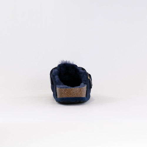 Boston Lammfell (Damen) - Night Veloursleder