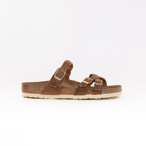 Franca Braided (Damen) - Cognac Geöltes Leder