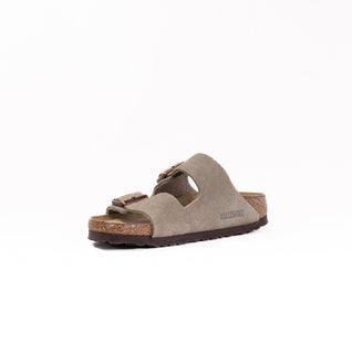 Arizona Weiches Fußbett (Unisex) - Taupe Veloursleder