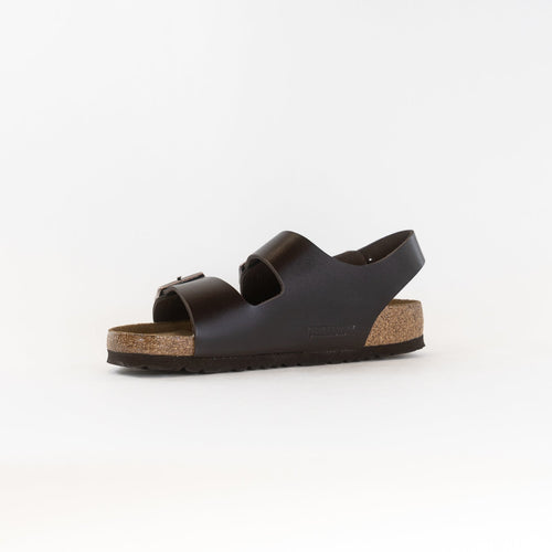 Milano Weiches Fußbett (Unisex) - Braun Amalfi Leder