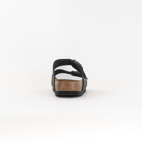 Arizona Weiches Fußbett (Unisex) - Schwarz Geöltes Leder
