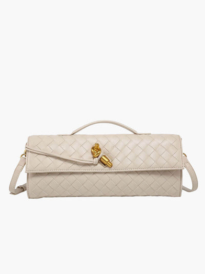 Bianca Geflochtene Tasche