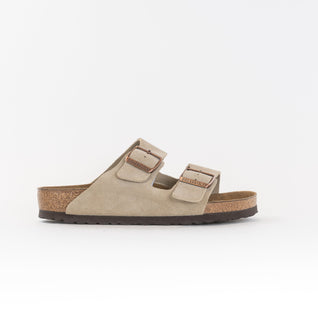 Arizona (Unisex) - Taupe Veloursleder