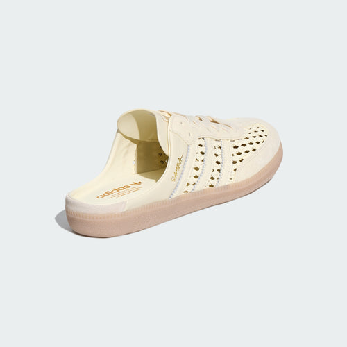 Samba Mule Woven in Weiß