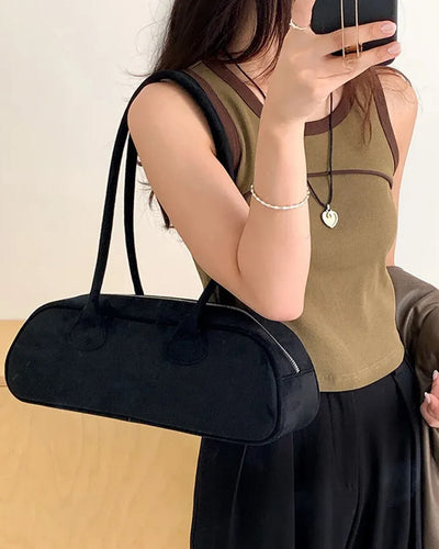 Aveline Veganes Wildleder-Tasche