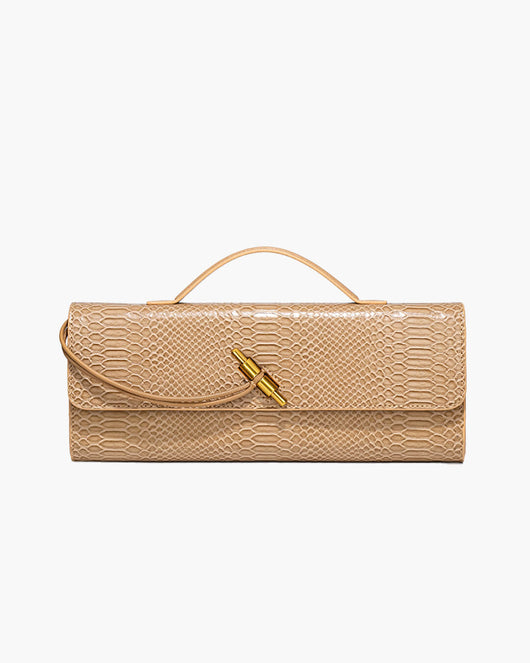 Bianca Kroko-Prägeleder-Tasche