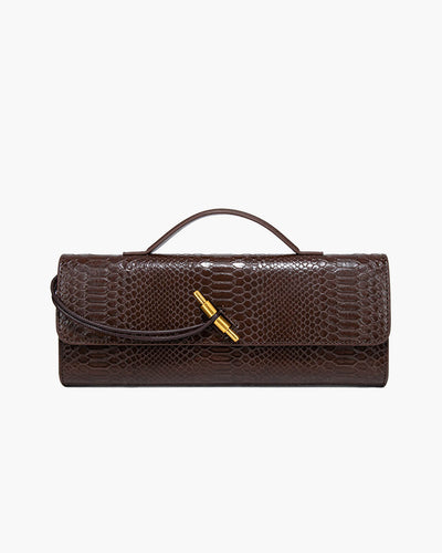 Bianca Kroko-Prägeleder-Tasche