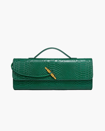 Bianca Kroko-Prägeleder-Tasche
