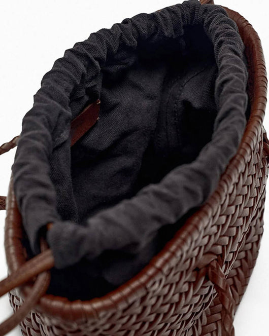 Blair Geflochtene Bucket-Schultertasche