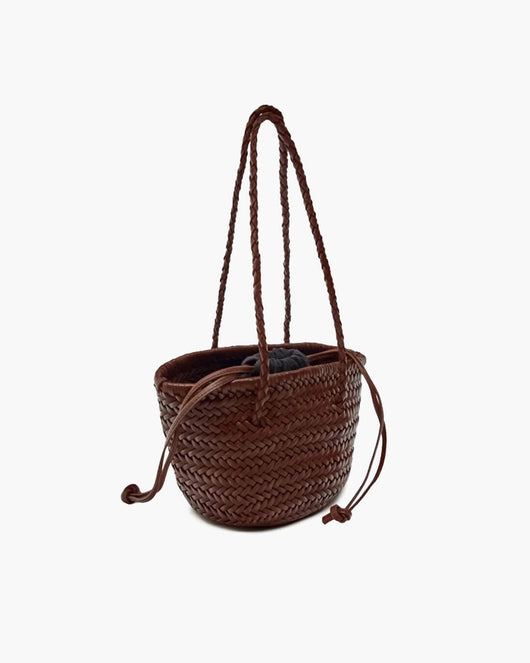 Blair Geflochtene Bucket-Schultertasche
