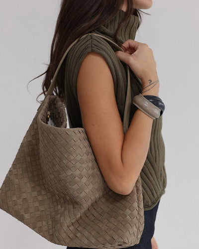 Chelsea Wildleder-Shopper-Tasche