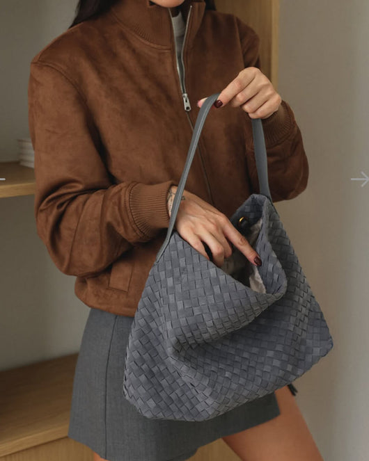 Chelsea Wildleder-Shopper-Tasche