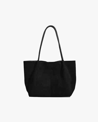 Cheska Wildleder-Shopper-Tasche mit Etui