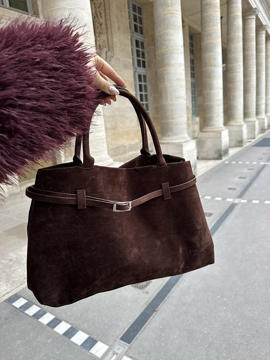 Dalila Wildleder-Tasche