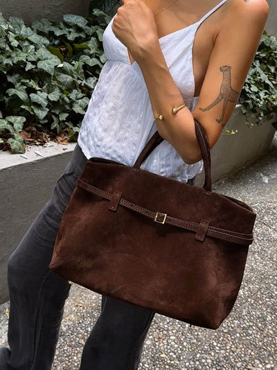 Dalila Wildleder-Tasche