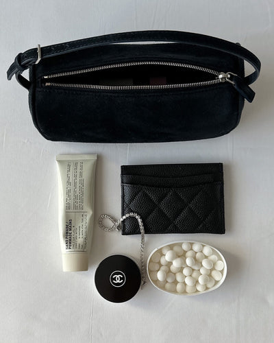 Danika Wildleder Mini-Schultertasche