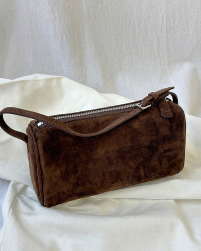 Danika Wildleder Mini-Schultertasche