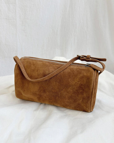 Danika Wildleder Mini-Schultertasche