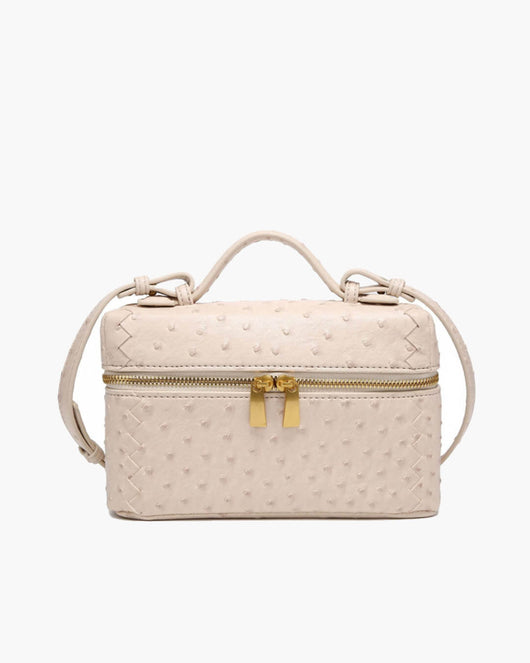 Delphine Leder-Box-Tasche