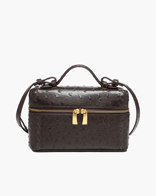 Delphine Leder-Box-Tasche