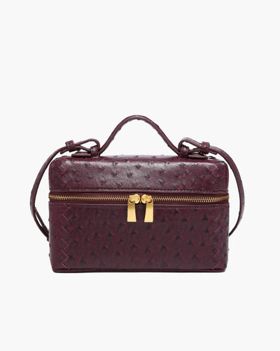 Delphine Leder-Box-Tasche