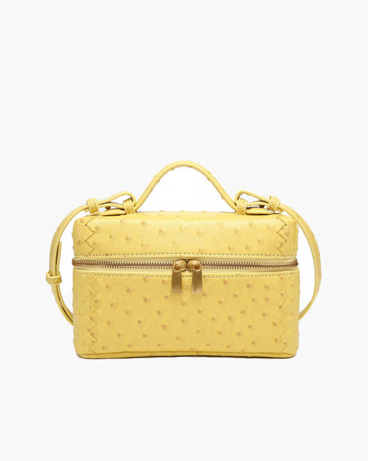 Delphine Leder-Box-Tasche