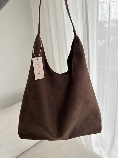 Jenna Wildleder-Tasche