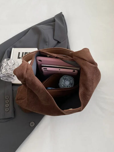 Jenna Wildleder-Tasche