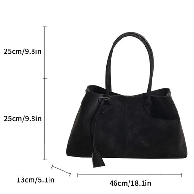 Joan Veganes Wildleder-Tasche