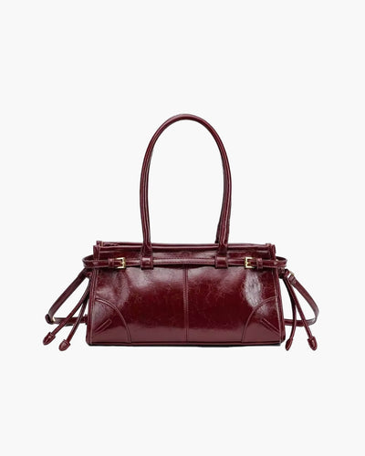 Luna Schultertasche mit Gürteldetail