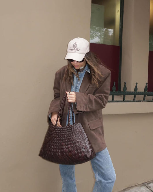 Marissa Geflochtene Tasche Medium