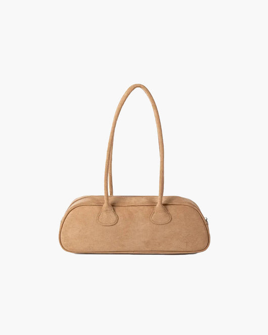Pauleen Baguette Wildleder-Tasche