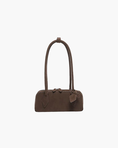 Rebecca Wildleder-Schultertasche