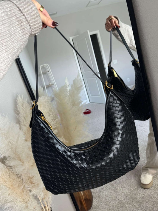 Scarlett Geflochtene Shopper-Tasche