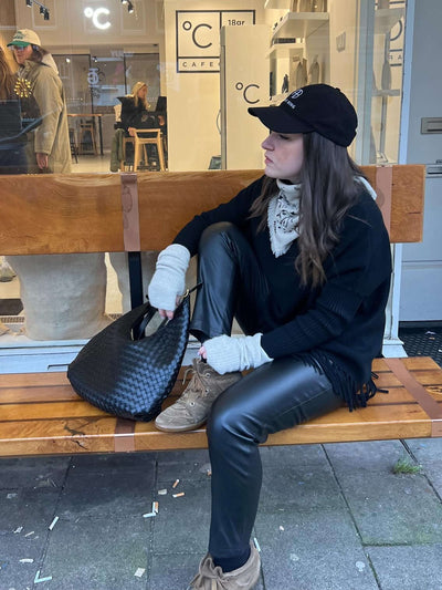 Scarlett Geflochtene Shopper-Tasche