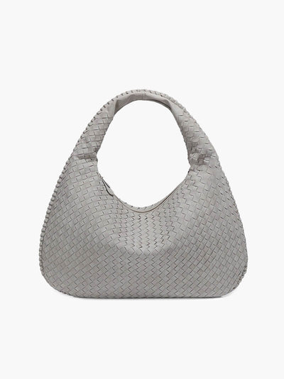 Wildleder Geflochtene Tasche XL