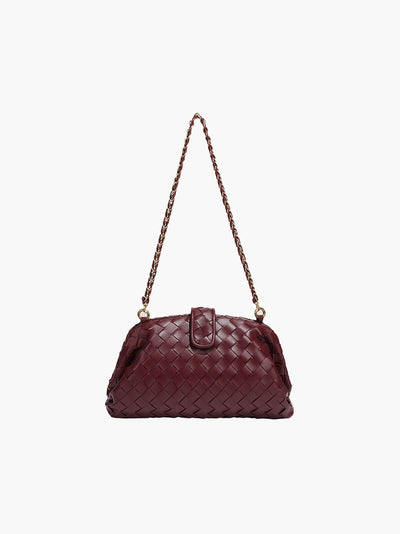 Tessa Geflochtene Clutch