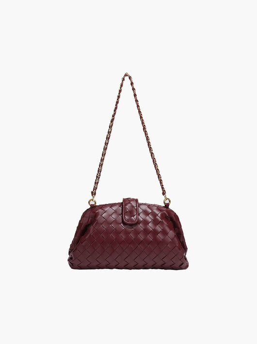 Tessa Geflochtene Clutch