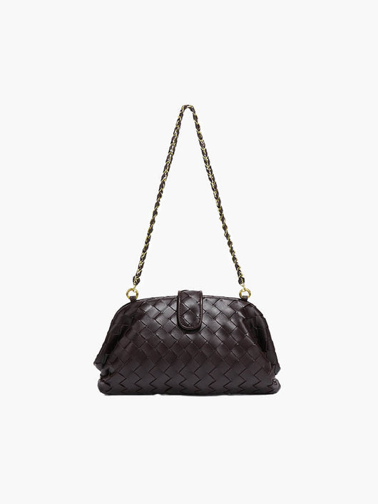 Tessa Geflochtene Clutch