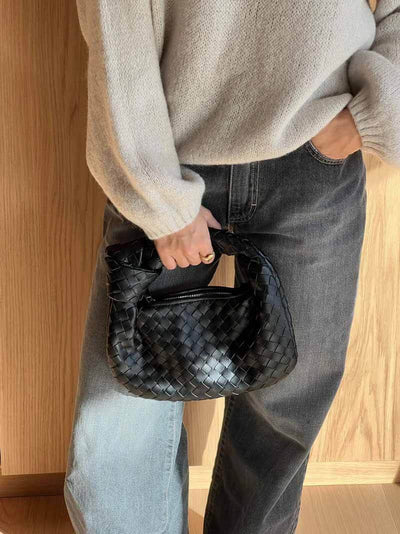 Geflochtene Mini-Tasche
